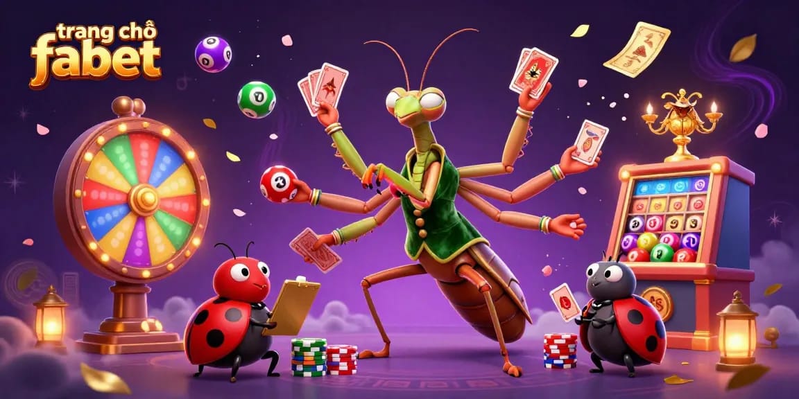 Engage with the vibrant world of trang chủ fabet, featuring dynamic casino elements like colorful lottery balls and dazzling prizes.