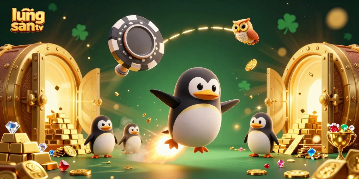 Experience thrilling gaming at lương sơn tv with a golden penguin and casino adventure.