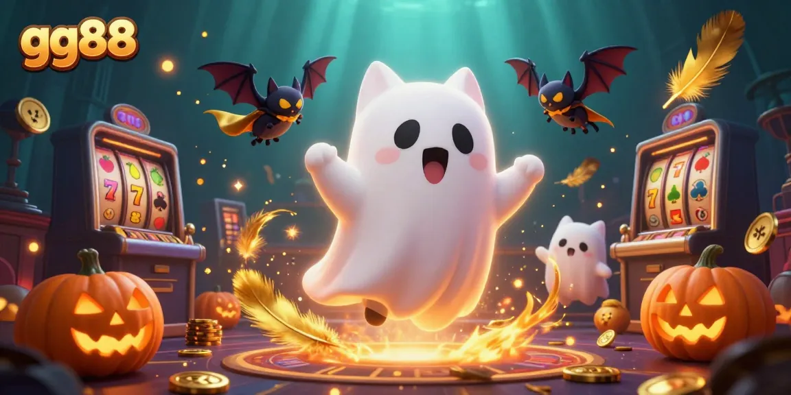 Play thrilling casino games with gg88 in a vibrant haunted mansion filled with excitement.