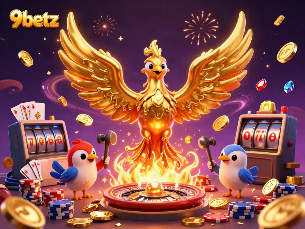 Experience the thrill of gaming at 9betz as golden rewards cascade and excitement unfolds.