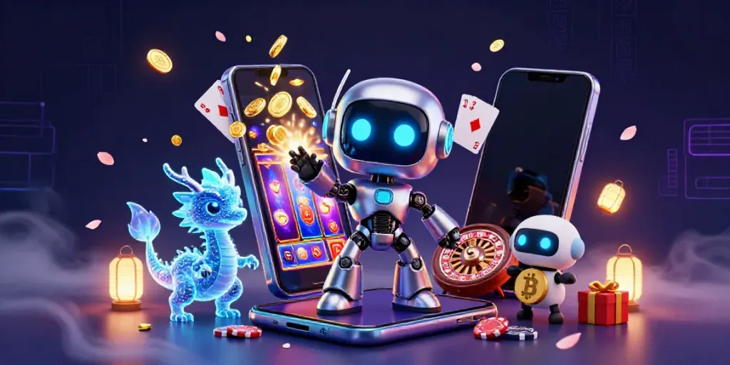 Experience the thrill of sao789 with vibrant slot games, cyberpunk characters, and a 3D gaming atmosphere.