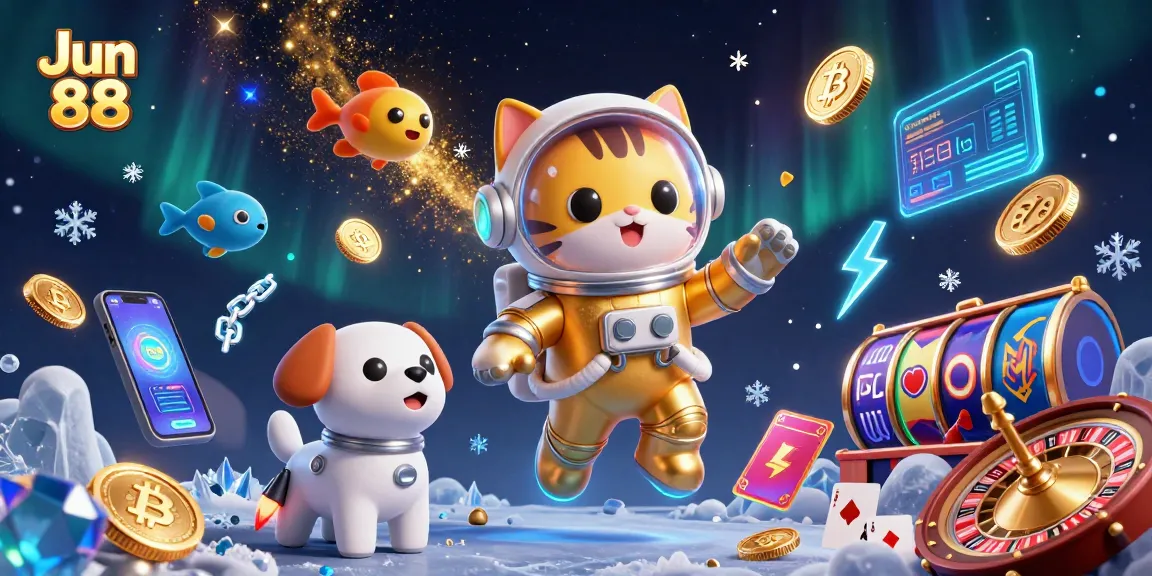Experience thrilling gaming action at Jun 88 with captivating 3D visuals and vibrant gameplay elements.