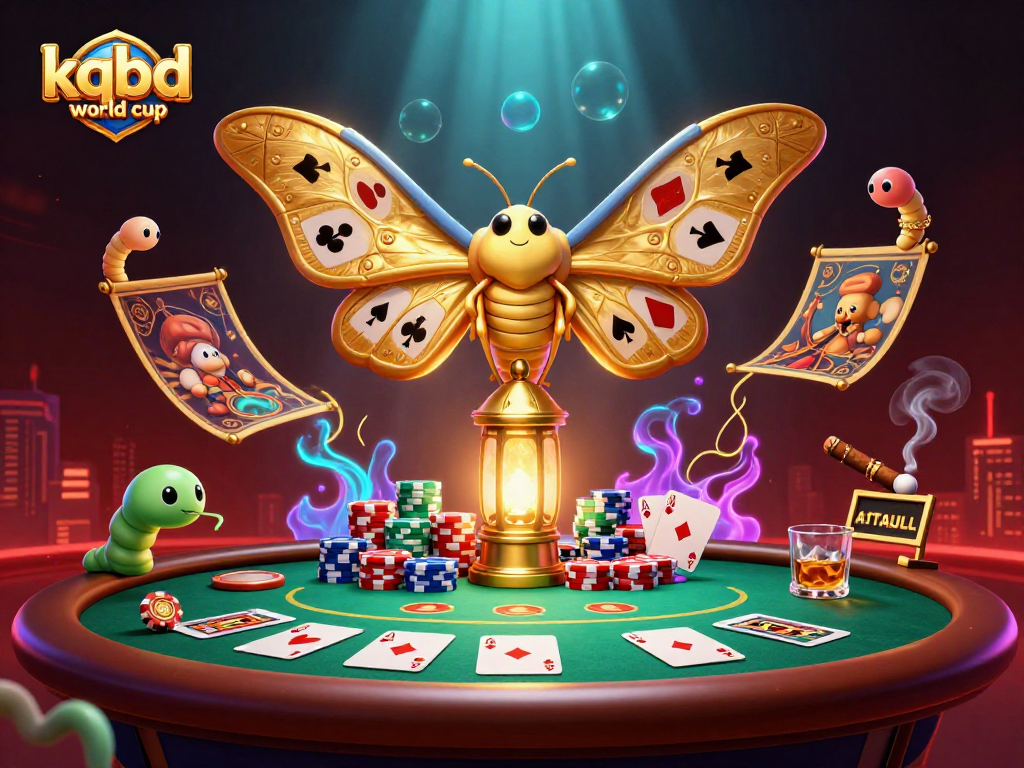 Watch thrilling kqbd world cup action among 3D characters and vibrant casino elements.