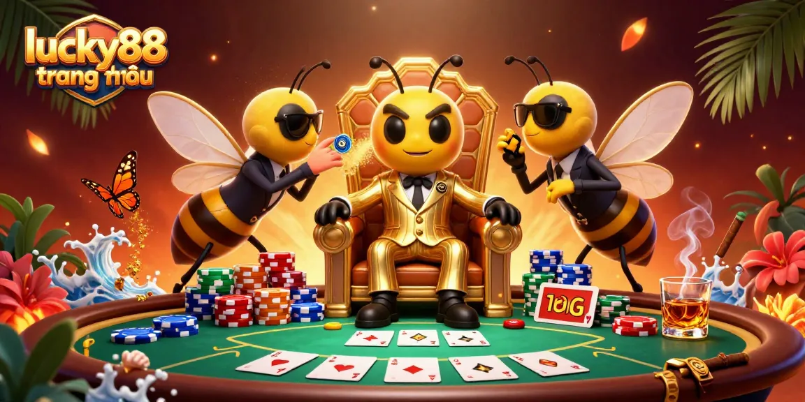 Experience thrilling games and excitement at lucky88 trang chủ with vibrant 3D characters and casino elements.