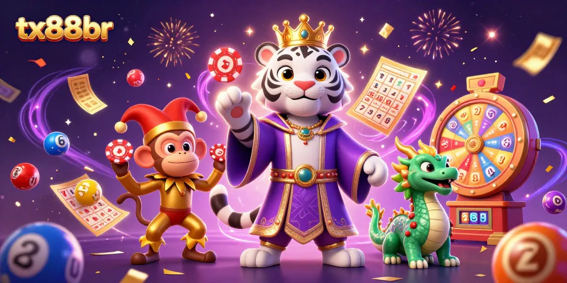 Experience exciting gaming adventures with tx88br featuring dynamic characters and vibrant casino elements.
