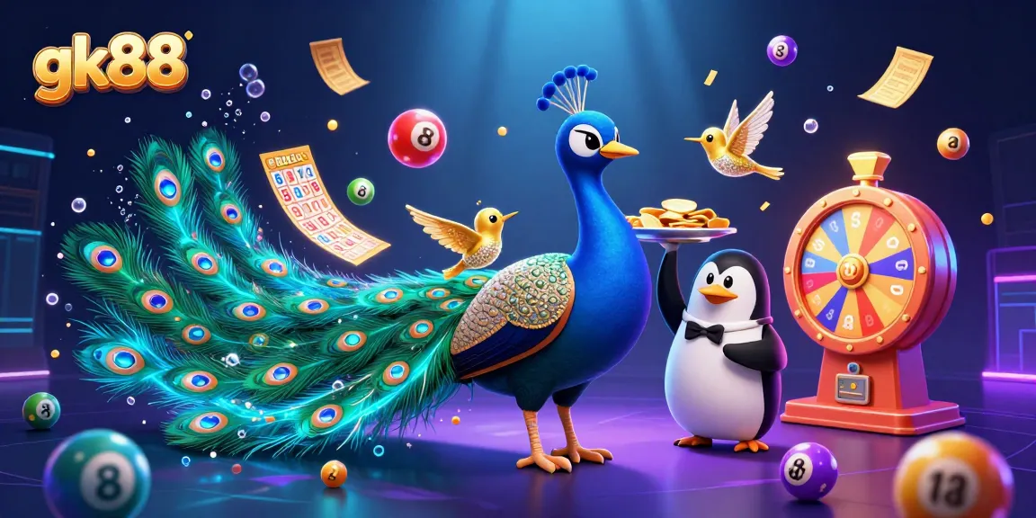 Experience gk88's vibrant lottery scene showcasing dynamic gaming action and excitement.